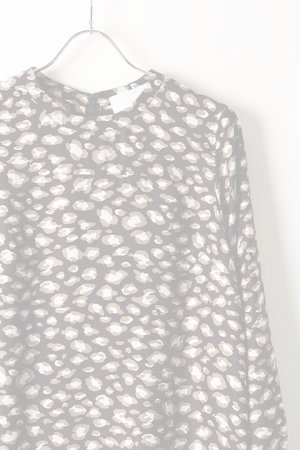 画像3:  {SOLD} Kaon カオン ANIMAL PRINT BACK PLETTS TOPS{-AIS}
