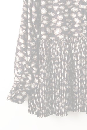 画像5:  {SOLD} Kaon カオン ANIMAL PRINT BACK PLETTS TOPS{-AIS}