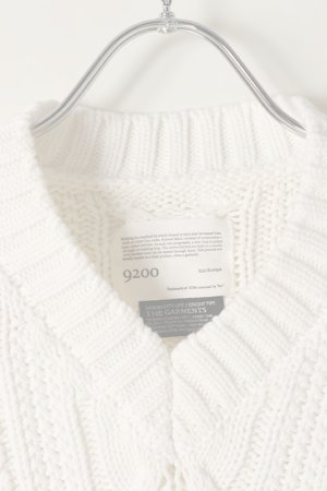 画像4:   9200 by attack the mind 7 キュウセンニヒャク by アタックザマインドセブン Cable V-neck pullover long sleeve{-AFA}