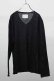 画像2: 【周年記念 24%OFF ｜16,280円→12,373円】 9200 by attack the mind 7 キュウセンニヒャク by アタックザマインドセブン V-NECK CLASH PULLOVER{NB-047LC01-99-AHS} (2)