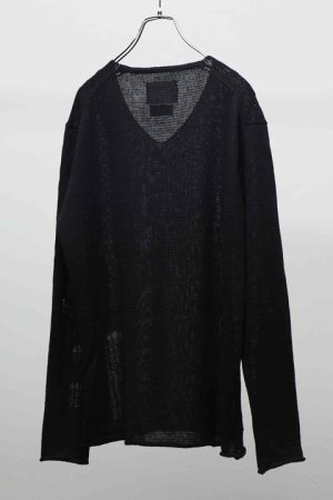 画像3: 【周年記念 24%OFF ｜16,280円→12,373円】 9200 by attack the mind 7 キュウセンニヒャク by アタックザマインドセブン V-NECK CLASH PULLOVER{NB-047LC01-99-AHS}