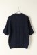 画像5: 9200 by attack the mind 7 キュウセンニヒャク by アタックザマインドセブン Drop shoulder cable crew neck middle sleevE{NB-051CT01-57-AHS} (5)