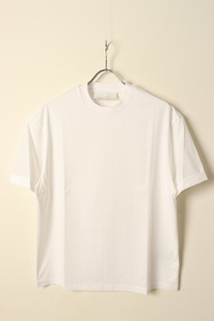 画像1: Neil Barrett ニールバレット EASY DROP SHOULDER PIPING ROUND NECK T-SHIRT{NBV7JT222AV505C-100/PBJT222V505C-BCA}