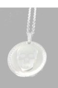   lucien pellat-finet ルシアン ペラフィネ SKULL metal necklace{-AFS}