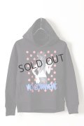 {SOLD}NO COMMENT PARIS ノーコメントパリ 【Japan Limited】 HOOD dot girl{NC-HDL.LTN118-BLK-AIS}