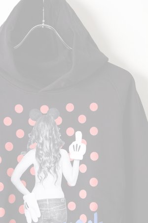画像3:   NO COMMENT PARIS ノーコメントパリ 【Japan Limited】 HOOD dot girl{NC-HDL.LTN118-BLK-AIS}