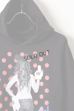 画像3: {SOLD}NO COMMENT PARIS ノーコメントパリ 【Japan Limited】 HOOD dot girl{NC-HDL.LTN118-BLK-AIS}