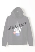 {SOLD}NO COMMENT PARIS ノーコメントパリ 【Japan Limited】 HOOD witch apple{NC-HDL.LTN147-BLK-AIS}