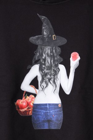 画像4: NO COMMENT PARIS ノーコメントパリ 【Japan Limited】 HOOD witch apple{NC-HDL.LTN147-BLK-AIS}