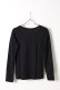 画像2: {SOLD}NO COMMENT PARIS ノーコメントパリ 【Japan Limited】L/S L-CREW dot girl{NC-LTL.LTN118-BLK-AIS} (2)