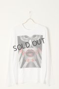 NO COMMENT PARIS ノーコメントパリ tendance-glamour L/S{NC-LTM.GLAM27-WHT-AFA}