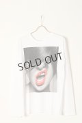 {SOLD}NO COMMENT PARIS ノーコメントパリ bad hipster bad girl L/S{NC-LTM.HIP08-WHT-AFA}