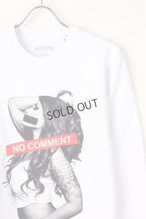 画像3: {SOLD}NO COMMENT PARIS ノーコメントパリ SWEAT posing{NC-SWM.LTN192-1-WHT-AIA}