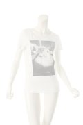   NO COMMENT PARIS ノーコメントパリ 【Japan Limited】T-SHIRT L-CREW smoke{NC-TL.LTN02-WHT-AGS}