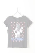   NO COMMENT PARIS ノーコメントパリ 【Japan Limited】T-SHIRT L-CREW dot girl{NC-TL.LTN118-BLK-AIS}