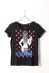 画像1: {SOLD}NO COMMENT PARIS ノーコメントパリ 【Japan Limited】T-SHIRT L-CREW dot girl{NC-TL.LTN118-BLK-AIS} (1)