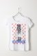 画像1: NO COMMENT PARIS ノーコメントパリ 【Japan Limited】T-SHIRT L-CREW dot girl{NC-TL.LTN118-WHT-AIS} (1)