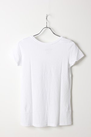 画像2: NO COMMENT PARIS ノーコメントパリ 【Japan Limited】T-SHIRT L-CREW dot girl{NC-TL.LTN118-WHT-AIS}