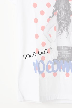 画像5: {SOLD}NO COMMENT PARIS ノーコメントパリ 【Japan Limited】T-SHIRT L-CREW dot girl{NC-TL.LTN118-WHT-AIS}