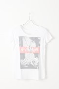   NO COMMENT PARIS ノーコメントパリ 【Japan Limited】T-SHIRT L-CREW $ necklace{NC-TL.LTN128-WHT-AIS}