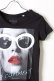 画像3: {SOLD}NO COMMENT PARIS ノーコメントパリ 【Japan Limited】T-SHIRT L-CREW wht glasses{NC-TL.LTN143-BLK-AIS} (3)