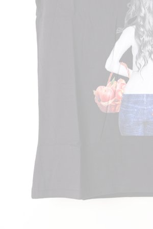 画像5:  {SOLD} NO COMMENT PARIS ノーコメントパリ 【Japan Limited】T-SHIRT L-CREW witch apple{NC-TL.LTN147-BLK-AIS}