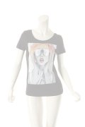   NO COMMENT PARIS ノーコメントパリ 【Japan Limited】T-SHIRT L-CREW punk hair{NC-TL.LTN18-BLK-AGS}