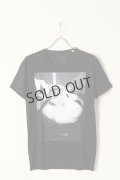 {SOLD}NO COMMENT PARIS ノーコメントパリ 【Japan Limited】T-SHIRT M-CREW smoke{NC-TM.LTN02-BLK-AGS}