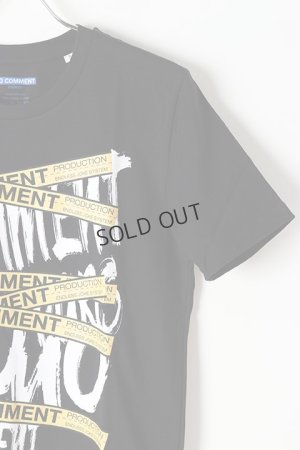 画像2: {SOLD}NO COMMENT PARIS ノーコメントパリ【BLUE LINE】 【Japan Limited】T-SHIRT UNISEX tape NC{NC-TU.ULTN035-1-BLK-BJS}