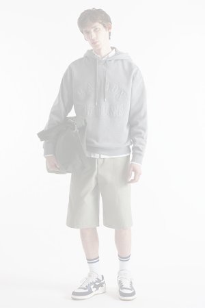 画像3:   MAISON KITSUNE メゾンキツネ バーシティ オーバーサイズ フーディ {-BDA}  :NM00702KM0326H131 
