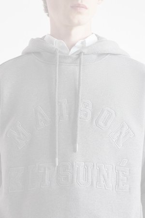 画像5:   MAISON KITSUNE メゾンキツネ バーシティ オーバーサイズ フーディ {-BDA}  :NM00702KM0326H131 