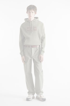 画像3:   MAISON KITSUNE メゾンキツネ ウッドランド アルファベット コンフォート パーカー {-BDA}  :NM00704KM0307P131-L 