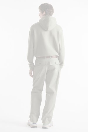 画像6:   MAISON KITSUNE メゾンキツネ ウッドランド アルファベット コンフォート パーカー {-BDA}  :NM00704KM0307P131-L 