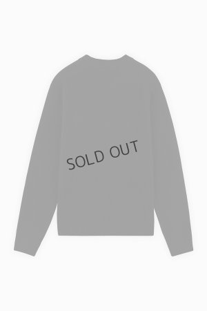 画像2: {SOLD}MAISON KITSUNE メゾンキツネ BOLD FOX HEAD PATCH REGULAR JUMPER IN LAMBSWOOL{-BDA}
