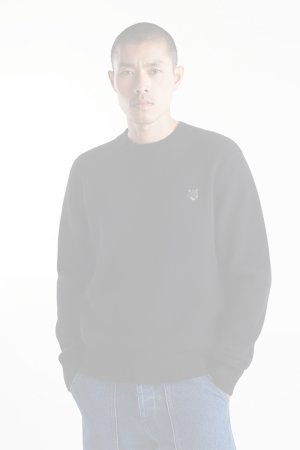 画像4:   MAISON KITSUNE メゾンキツネ BOLD FOX HEAD PATCH REGULAR JUMPER IN LAMBSWOOL {-BDA}  :NM00805KT1006P199 