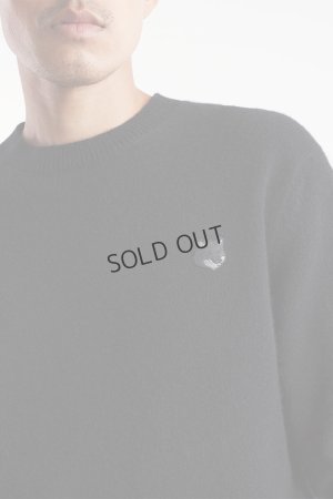 画像5: {SOLD}MAISON KITSUNE メゾンキツネ BOLD FOX HEAD PATCH REGULAR JUMPER IN LAMBSWOOL{-BDA}