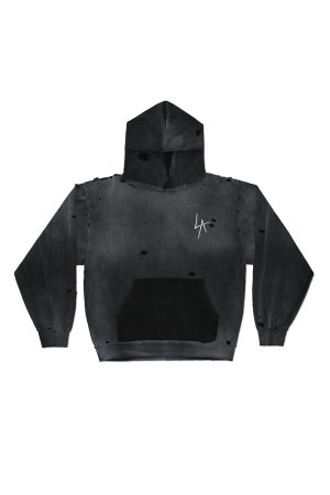 画像7: LOCAL AUTHORITY ローカルオーソリティ LA SLASH DESTROYED HOODIE{-BEA}