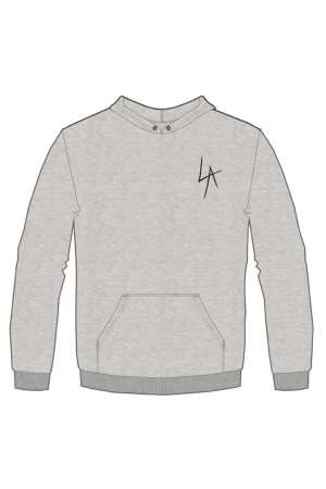 画像1: LOCAL AUTHORITY ローカルオーソリティ LA SLASH DESTROYED HOODIE{-BEA}