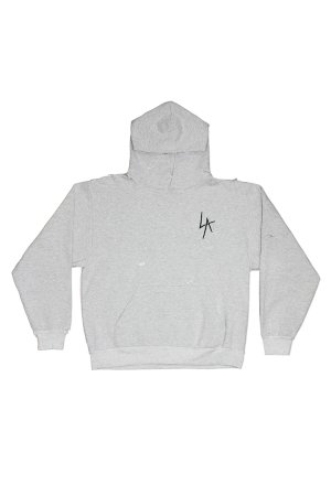 画像7: LOCAL AUTHORITY ローカルオーソリティ LA SLASH DESTROYED HOODIE{-BEA}