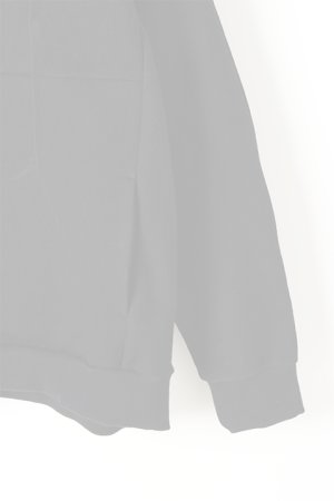 画像5:  {SOLD} OURET オーレット 硫化染ドビーストレッチフードZIPプルオーバー{-BJA}