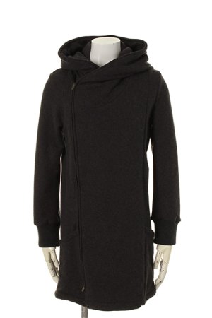 画像1: 【 20%OFF セール｜110,000円→88,000円】 OURET オーレット ANGORA COTTON SWEAT ZIP HOOD COAT{-AFA}