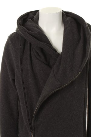 画像4: 【 20%OFF セール｜110,000円→88,000円】 OURET オーレット ANGORA COTTON SWEAT ZIP HOOD COAT{-AFA}