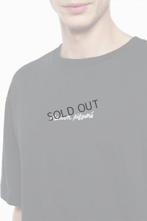 画像4: MAISON KITSUNE メゾンキツネ メゾン キツネ エンブロイダリー オーバーサイズ Tシャツ{-BES}