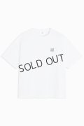 {SOLD}MAISON KITSUNE メゾンキツネ ボールド フォックスヘッド パッチ オーバーサイズ Tシャツ{-BES}