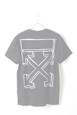 画像1:   Off-white オフホワイト MARKER ARROWS S/S T-SHIRT{OMAA027E18185024-BLK-AHA}