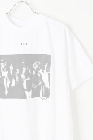 画像2:  {SOLD} Off-white オフホワイト SPRAY PAINTING S/S OVER TEE{OMAA038R201850150110-WHT-BJS}