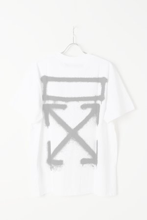 画像4:  {SOLD} Off-white オフホワイト SPRAY PAINTING S/S OVER TEE{OMAA038R201850150110-WHT-BJS}
