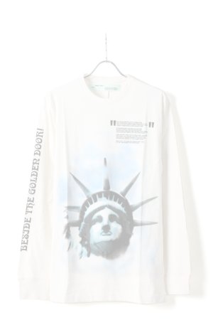 画像1:  {SOLD} Off-white オフホワイト LIBERTY L/S T-SHIRT{OMAB001E18185015-WHT-AHA}
