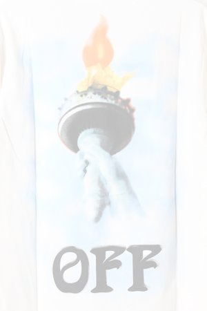画像5:  {SOLD} Off-white オフホワイト LIBERTY L/S T-SHIRT{OMAB001E18185015-WHT-AHA}