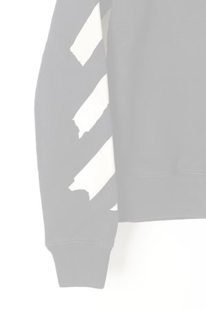 画像3:  {SOLD} Off-white オフホワイト TAPE ARROWS SLIM CREWNECK{OMBA025R20E300021048-BLK-BJS}